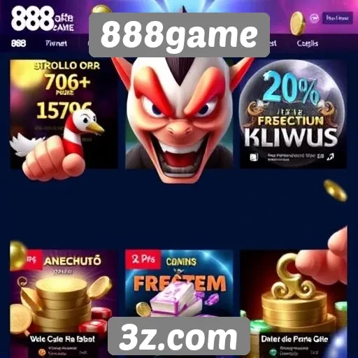 recursos inovadores do site 888game